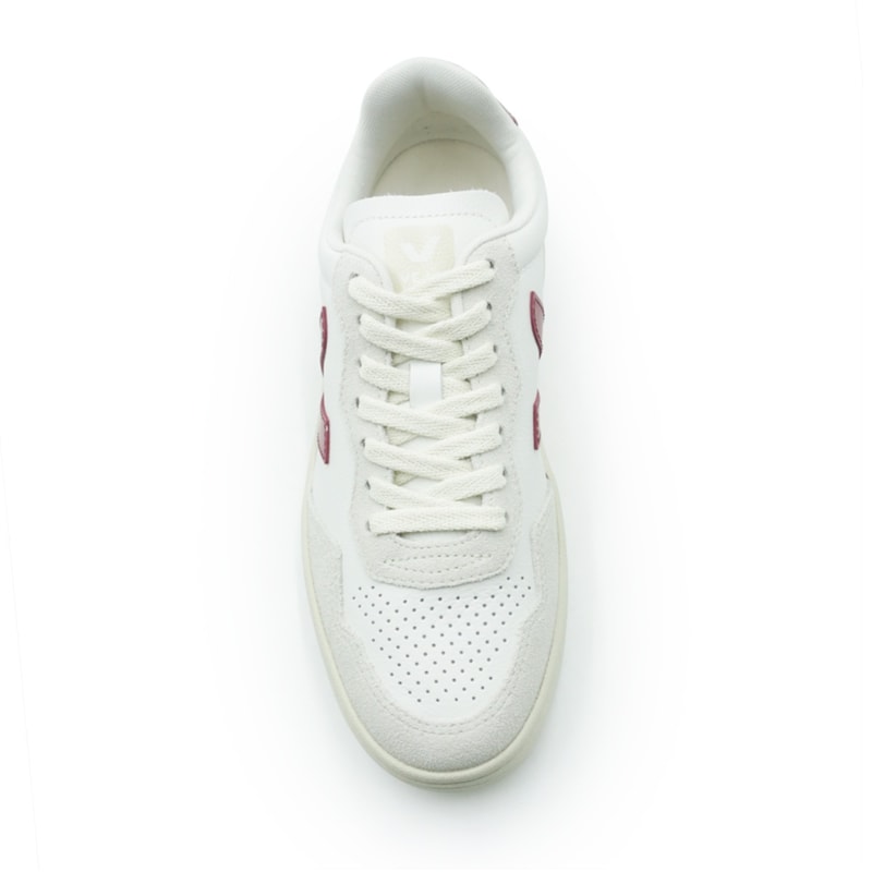 FEMININO TENIS CASUAL VEJA VD2021723 WHITE MARSALA NATURAL