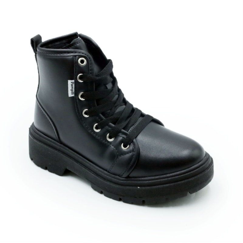 INFANTIL JUVENIL MENINA BOTA PAMPILI COTURNO BA  681050000 080PRETO