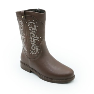 INFANTIL JUVENIL MENINA BOTA PAMPILI TEXANA  279135000 070MARROM