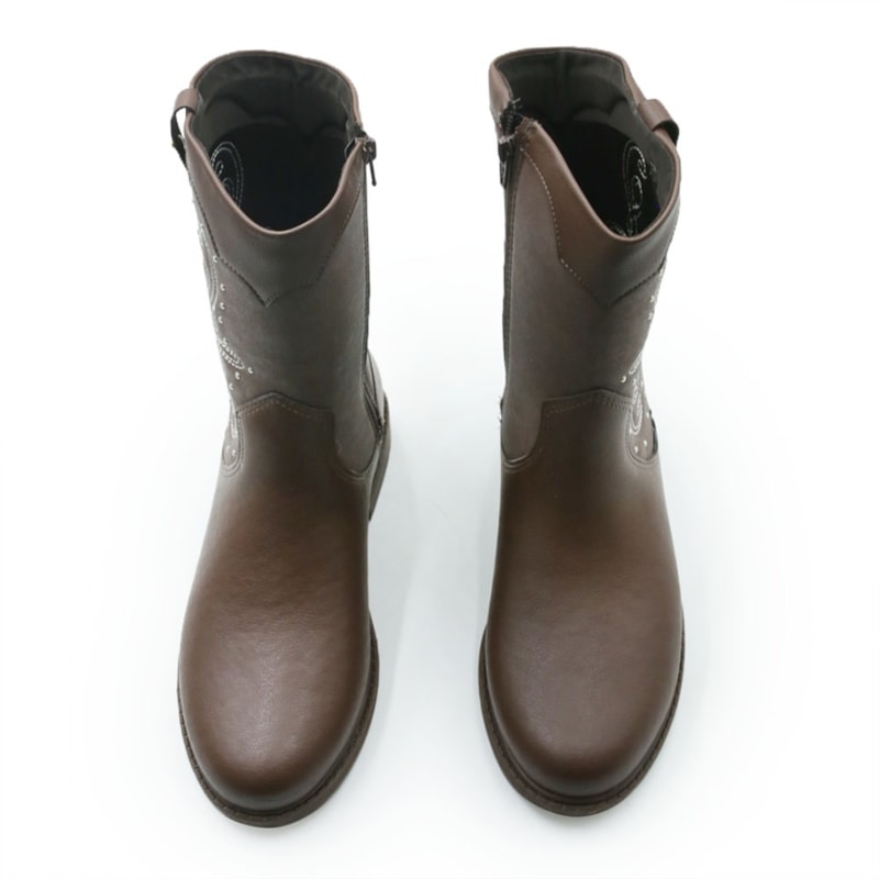 INFANTIL JUVENIL MENINA BOTA PAMPILI TEXANA  279135000 070MARROM