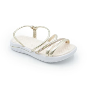 INFANTIL JUVENIL MENINA SANDALIA KIDY FLY  1911071 0932OURO