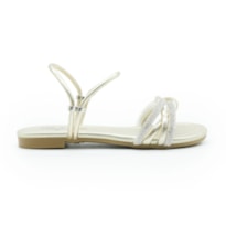 INFANTIL JUVENIL MENINA SANDALIA PAMPILI 725021 1 DOURADO