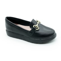 INFANTIL JUVENIL MENINA SAPATO MOLEKINHA LOFER 25861029569 15745PRETO