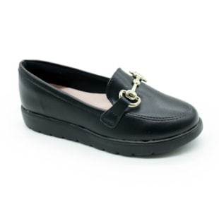 INFANTIL JUVENIL MENINA SAPATO MOLEKINHA LOFER 25861029569 15745PRETO