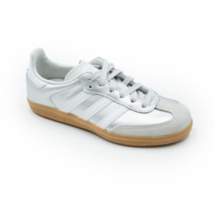 INFANTIL JUVENIL MENINA TENIS ADIDAS SAMBA OGC  KK2344 SILVMT/FTWWHT/GUM2