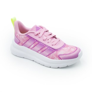 INFANTIL JUVENIL MENINA TENIS ADIDAS TENSAUR RU  KI0049 STTRBL/PURBUR/HIREYE