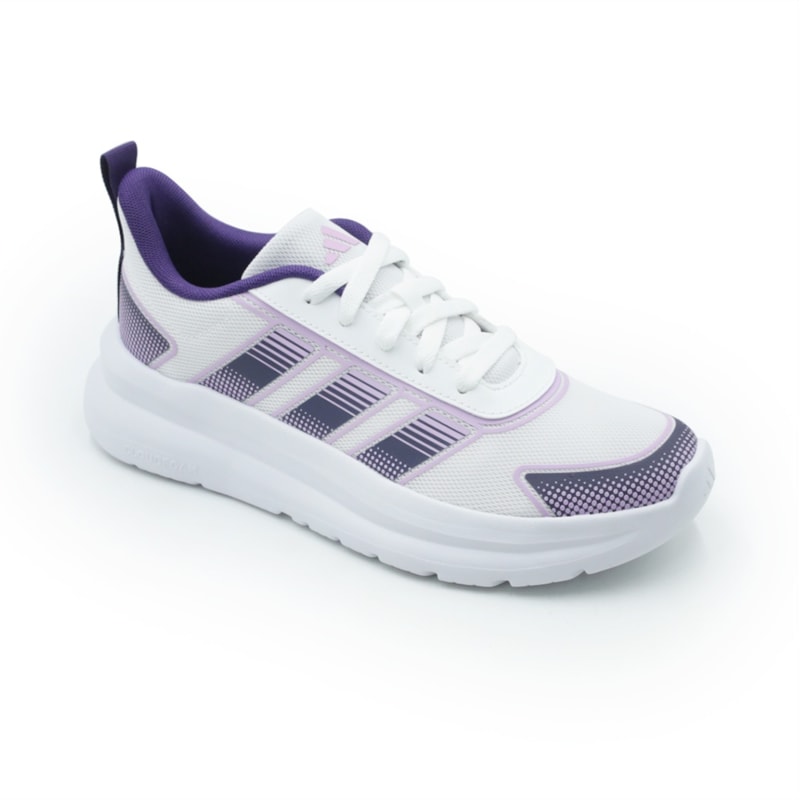 INFANTIL JUVENIL MENINA TENIS ADIDAS TENSAUR RU  KI7027 FTWWHT/VIOLET/BLILIL