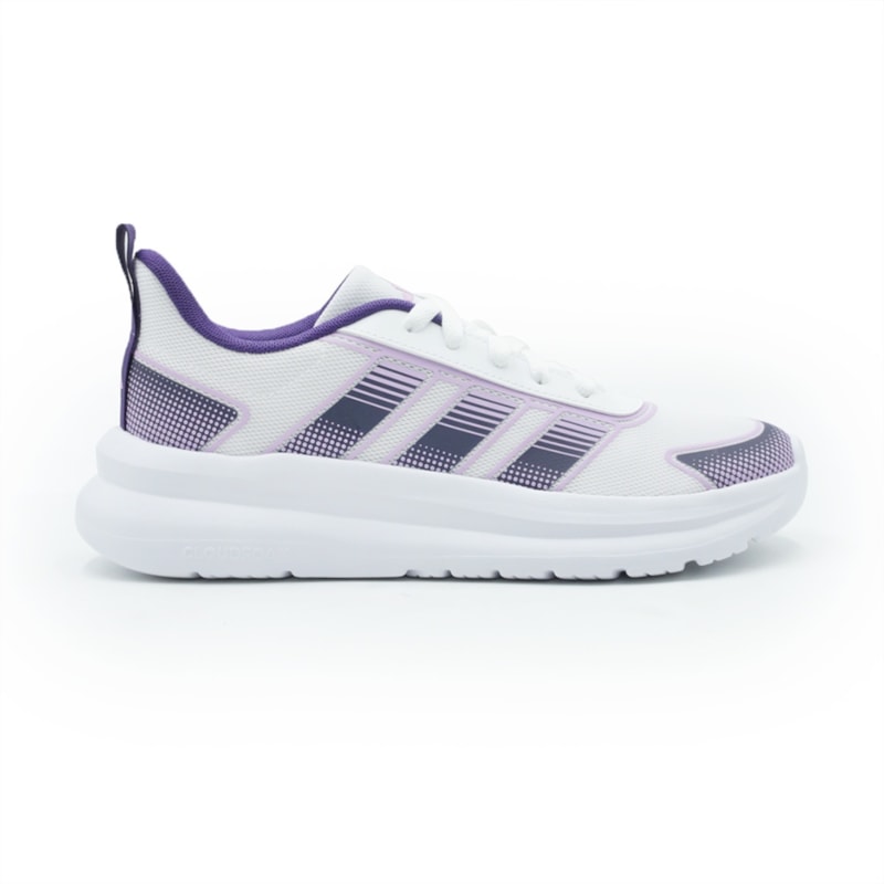 INFANTIL JUVENIL MENINA TENIS ADIDAS TENSAUR RU  KI7027 FTWWHT/VIOLET/BLILIL