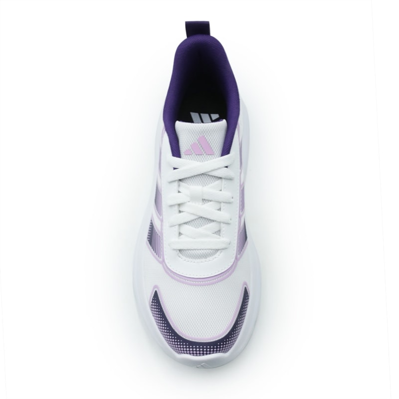 INFANTIL JUVENIL MENINA TENIS ADIDAS TENSAUR RU  KI7027 FTWWHT/VIOLET/BLILIL