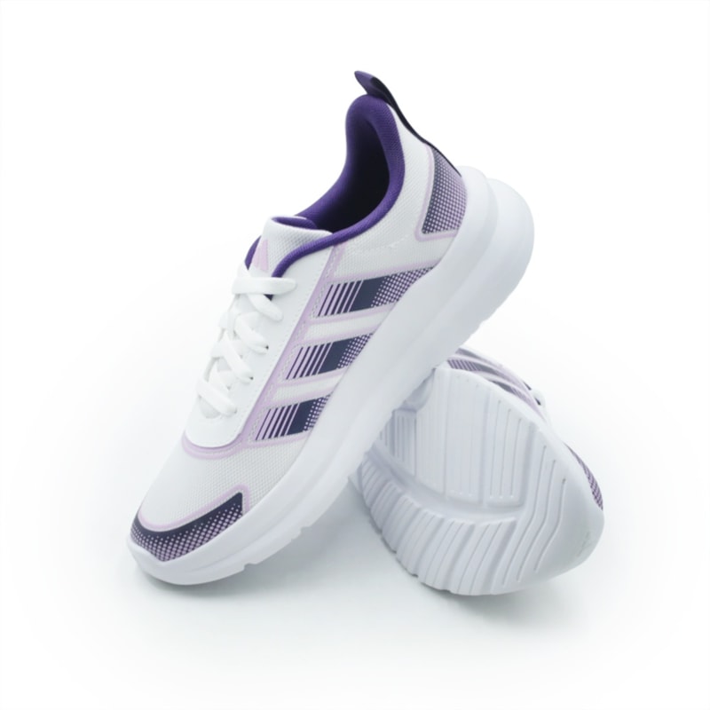 INFANTIL JUVENIL MENINA TENIS ADIDAS TENSAUR RU  KI7027 FTWWHT/VIOLET/BLILIL