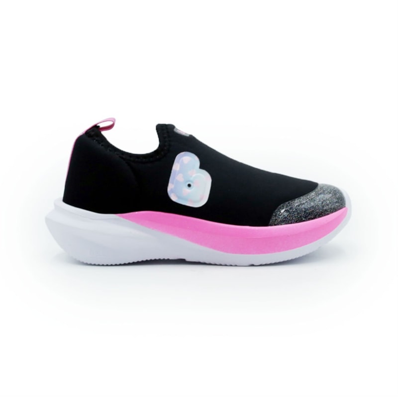INFANTIL JUVENIL MENINA TENIS BIBI VOLT 2.0  1294035 PRETOPOPPINK
