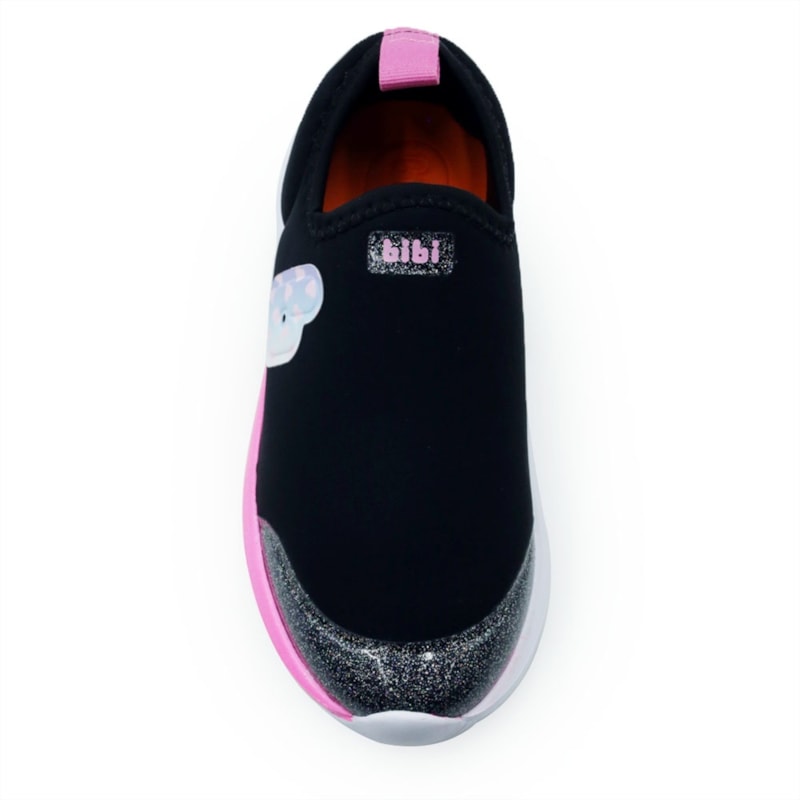 INFANTIL JUVENIL MENINA TENIS BIBI VOLT 2.0  1294035 PRETOPOPPINK