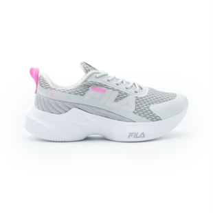INFANTIL JUVENIL MENINA TENIS FILA PROGRESS  F04K00017 7438CINZAGELOROSECLAROCINZA
