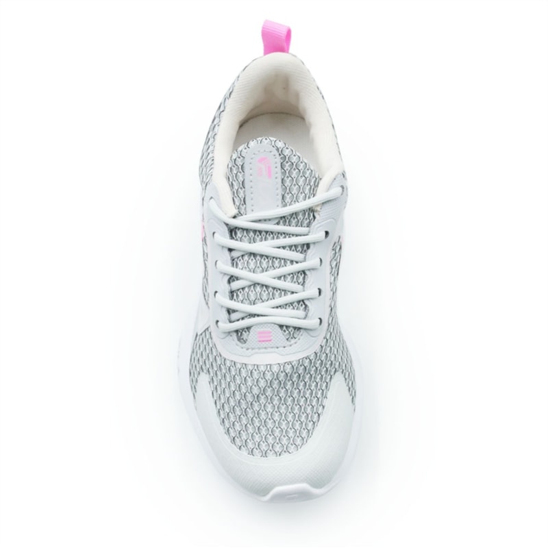 INFANTIL JUVENIL MENINA TENIS FILA PROGRESS  F04K00017 7438CINZAGELOROSECLAROCINZA
