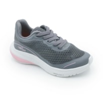 INFANTIL JUVENIL MENINA TENIS KIDY K360  3271023 3789GRAFITEROSA