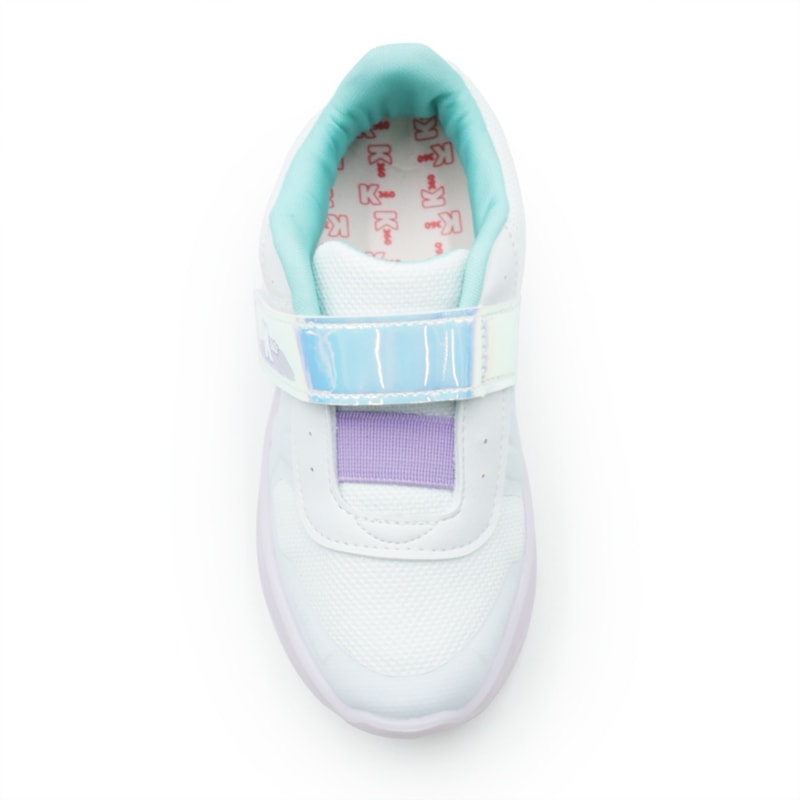 INFANTIL JUVENIL MENINA TENIS KIDY RODINHA VE  4731001 0025BRANCOLILAS