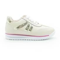INFANTIL JUVENIL MENINA TENIS MOLEKINHA 258320329662 84109CREME