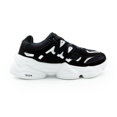 INFANTIL JUVENIL MENINA TENIS WORLD COLORS W2514 347003 1383PRETOBRANCO