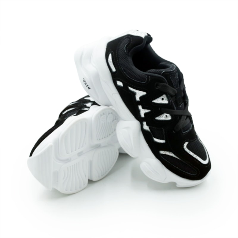 INFANTIL JUVENIL MENINA TENIS WORLD COLORS W2514 347003 1383PRETOBRANCO
