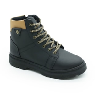 INFANTIL JUVENIL MENINO BOTA KLIN COTURNO 366009 17096PRETOCAPUCCINO