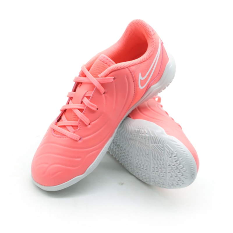 INFANTIL JUVENIL MENINO FUTEBOL NIKE INDOOR LEGEND 10 CLUB DV4354800 ROSA