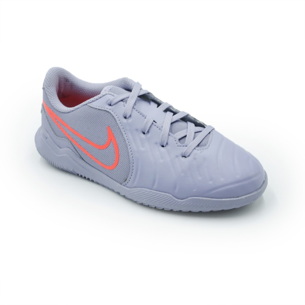 Chuteira Nike Tiempo Legend Infantil Cinza/Azul - 246687 - Anita Shoes