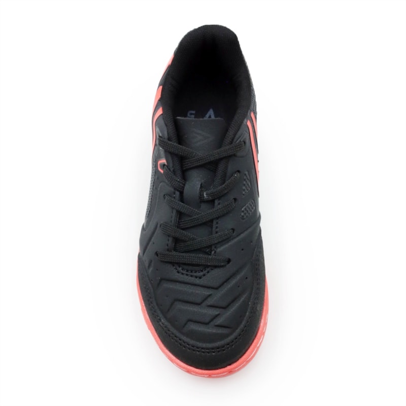 INFANTIL JUVENIL MENINO FUTEBOL UMBRO PRO 5 JR  U07FB00533 102PRETOCORALBRANCO