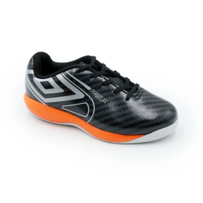 INFANTIL JUVENIL MENINO FUTEBOL UMBRO PRO5 JR U07FB00092 186BLACK/SILVER/ORANGE