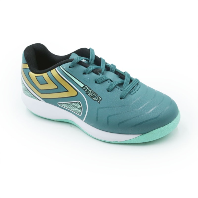 INFANTIL JUVENIL MENINO FUTEBOL UMBRO PRO5 JR  U07FB00092 PETROLEOPRETOVERDEAGUA