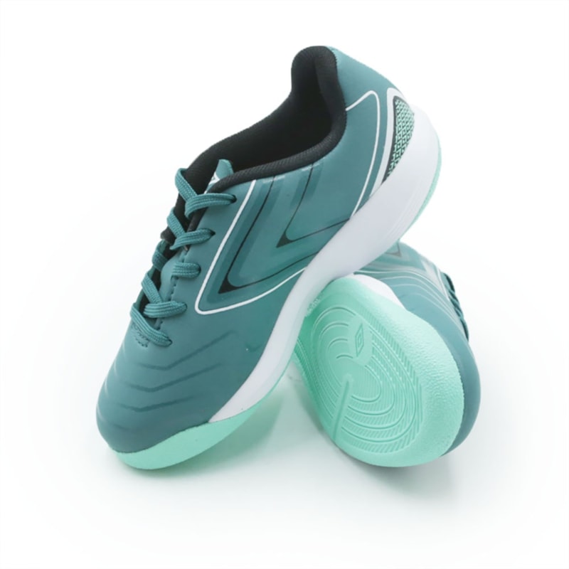 INFANTIL JUVENIL MENINO FUTEBOL UMBRO PRO5 JR  U07FB00092 PETROLEOPRETOVERDEAGUA
