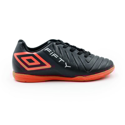 INFANTIL JUVENIL MENINO FUTEBOL UMBRO U07FB00350 102 BLACK FIERY CORAL WHITE