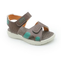 INFANTIL JUVENIL MENINO SANDALIA KIDY PAPETE BRI  1970077 0782MARROMVERDEPANTONE