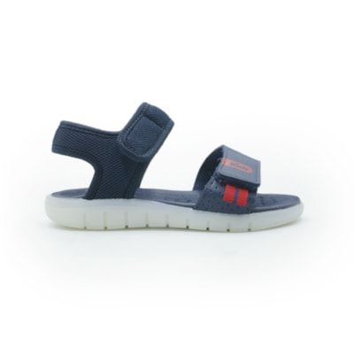 INFANTIL JUVENIL MENINO SANDALIA KIDY WAVE LIGHT  1720036 1049MARINHOVERMELHO