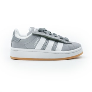 INFANTIL JUVENIL MENINO TENIS ADIDAS CAMPUS 00S CF EL C JQ6384 GRETHR/FTWWHT/FTWWHT