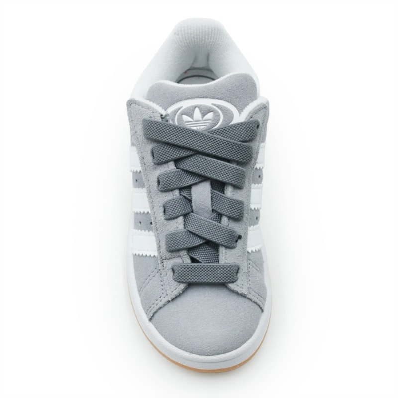 INFANTIL JUVENIL MENINO TENIS ADIDAS CAMPUS 00S CF EL C JQ6384 GRETHR/FTWWHT/FTWWHT