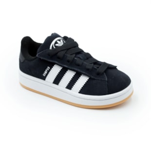 INFANTIL JUVENIL MENINO TENIS ADIDAS CAMPUS 00S  JQ6386 CBLACK/FTWWHT/FTWWHT