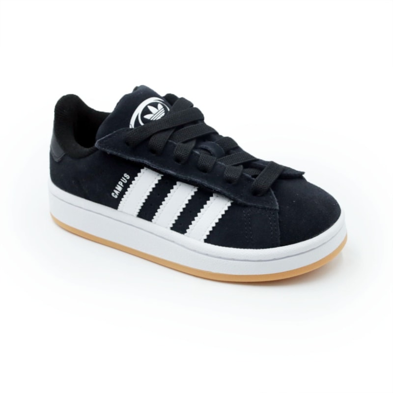 INFANTIL JUVENIL MENINO TENIS ADIDAS CAMPUS 00S  JQ6386 CBLACK/FTWWHT/FTWWHT