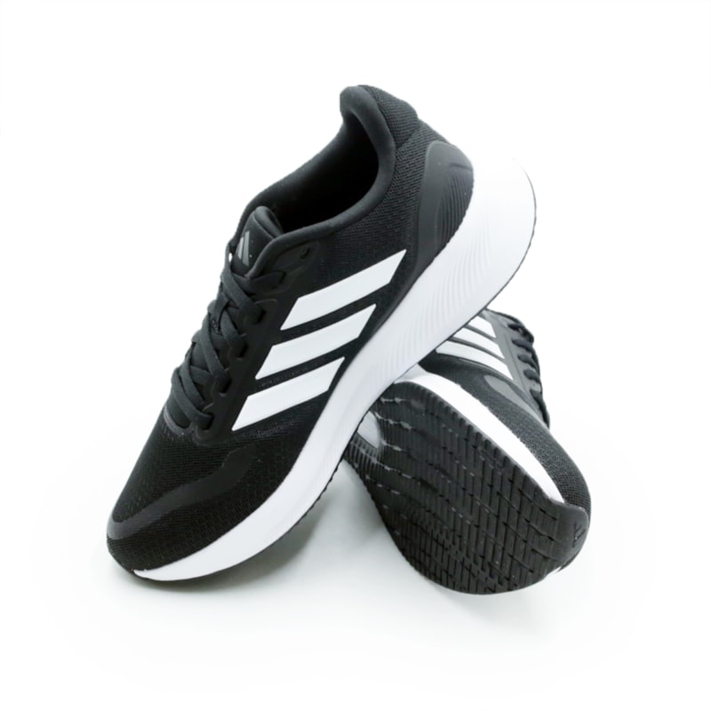 INFANTIL JUVENIL MENINO TENIS ADIDAS RUNFALCON 5 J IE8589 CBLACK/FTWWHT/CBLACK