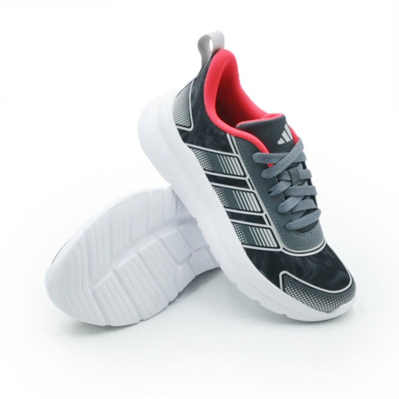 INFANTIL JUVENIL MENINO TENIS ADIDAS TENSAUR RU  KI0104 GREFIV/GRETWO/LUCRED