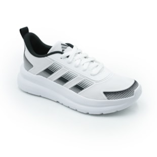 INFANTIL JUVENIL MENINO TENIS ADIDAS TENSAUR RU  KJ6631 FTWWHT/CBLACK/FTWWHT