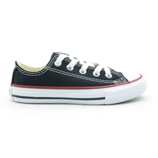 INFANTIL JUVENIL MENINO TENIS ALL STAR CHUCK TAYL CK00020007 PRETOVERMELHOPRETO