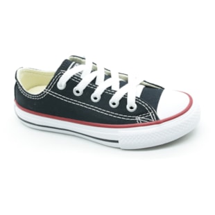INFANTIL JUVENIL MENINO TENIS ALL STAR CHUCK TAYL CK00020007 PRETOVERMELHOPRETO