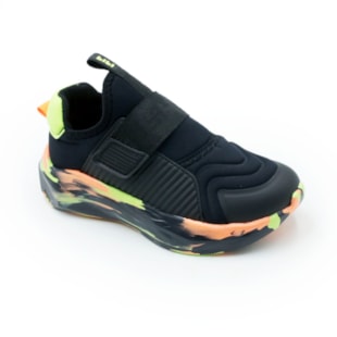 INFANTIL JUVENIL MENINO TENIS BIBI  1282007 PRETOCITRUS