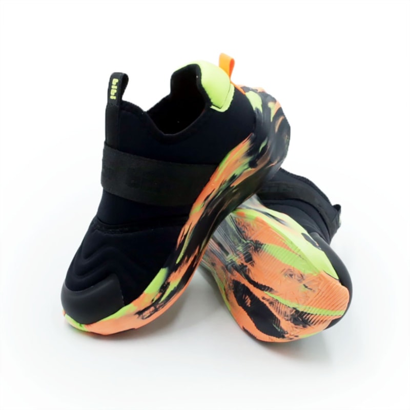 INFANTIL JUVENIL MENINO TENIS BIBI  1282007 PRETOCITRUS