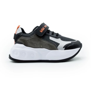 INFANTIL JUVENIL MENINO TENIS BIBI SKATENIS L  129005 GRAFITEPRETOELETRIC