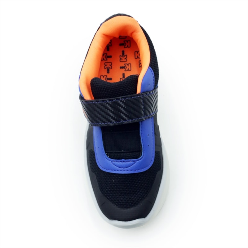 INFANTIL JUVENIL MENINO TENIS KIDY RODINHA VE  4730001 0588PRETOAZUL