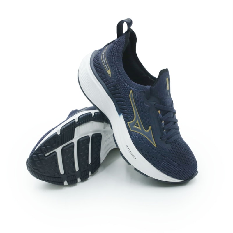 INFANTIL JUVENIL MENINO TENIS MIZUNO COOL RIDE 3 JUNIOR 101084084 MARINO