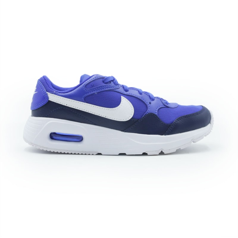 INFANTIL JUVENIL MENINO TENIS NIKE AIR MAX SC CZ5358 402AZULPRETO