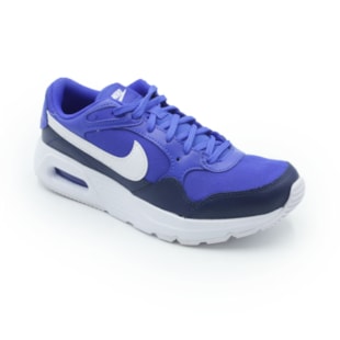 INFANTIL JUVENIL MENINO TENIS NIKE AIR MAX SC CZ5358 402AZULPRETO