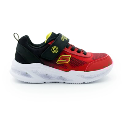 INFANTIL JUVENIL MENINO TENIS SKECHERS  401495L REDPTO